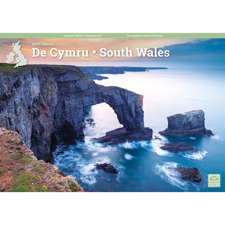 South Wales A4 Calendar 2027