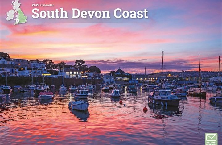 South Devon Coast A4 Calendar 2027