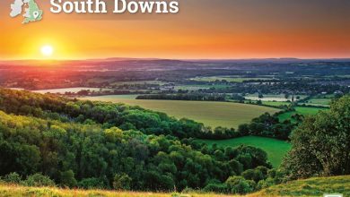 South Downs A4 Calendar 2027