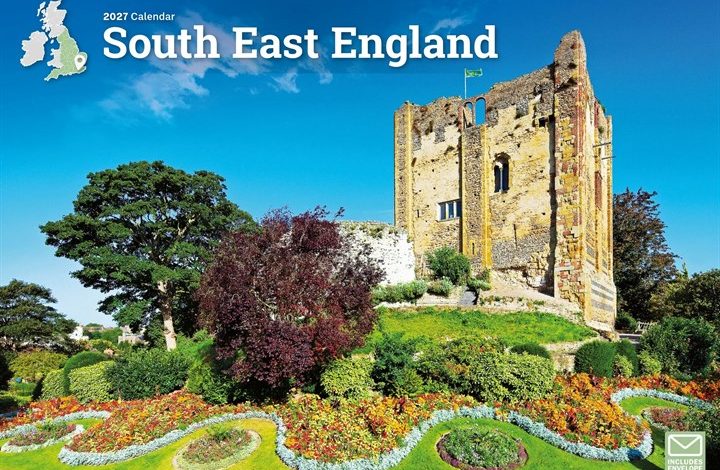 South East England A4 Calendar 2027
