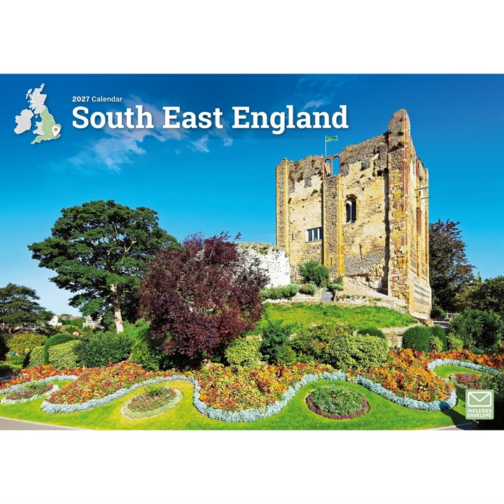 South East England A4 Calendar 2027