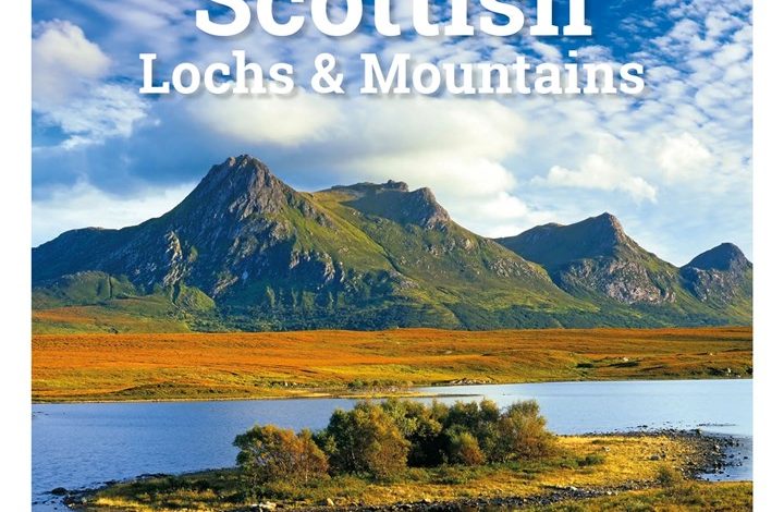 Scottish Lochs & Mountains Mini Easel Desk Calendar 2027