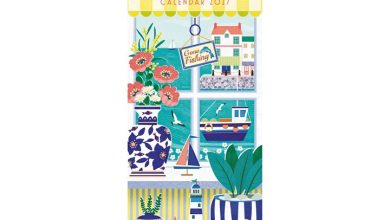 Seaside Days Slim Calendar 2027
