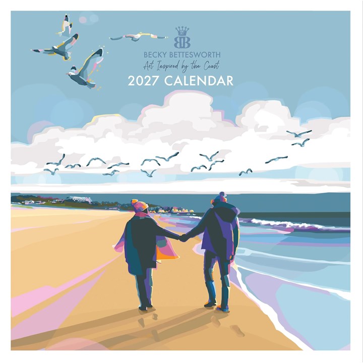 Becky Bettesworth, Seaside Poster Art Calendar 2027