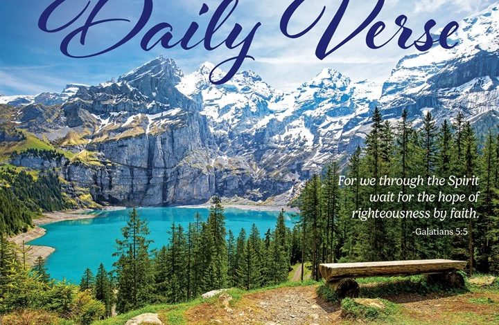 Daily Verse Desk Calendar 2027