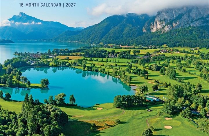 Golf Courses Photo Calendar 2027