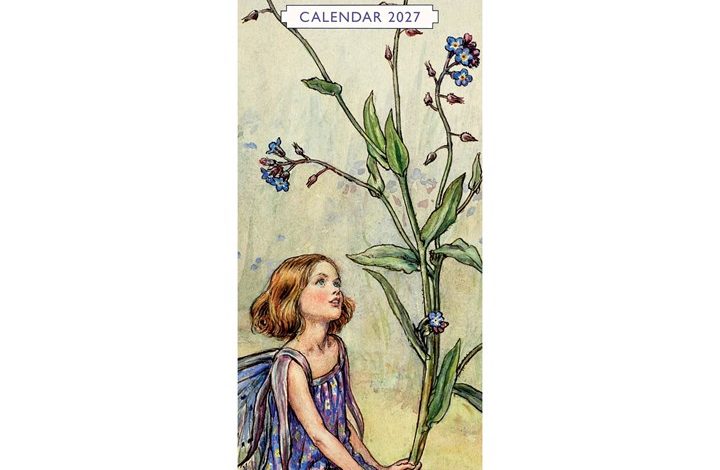 Flower Fairies Slim Calendar 2027