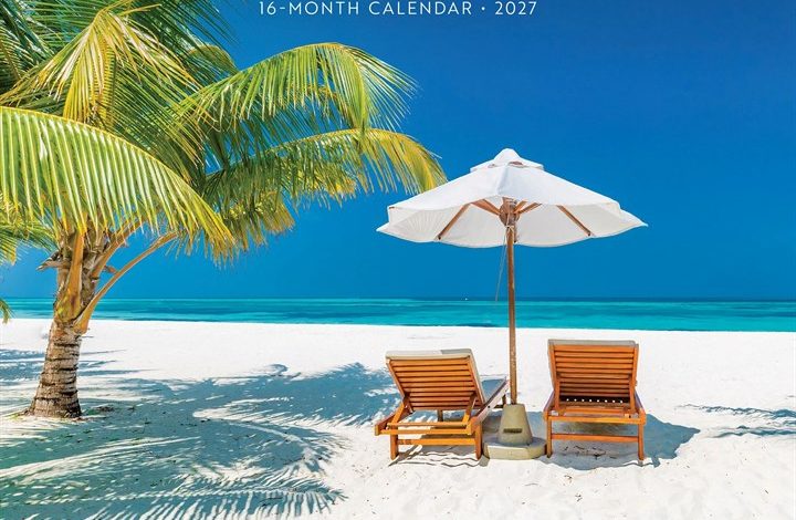 Island Paradise Calendar 2027