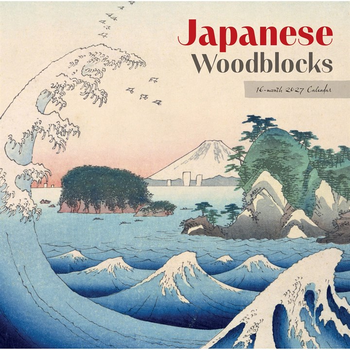 Japanese Woodblocks Calendar 2027