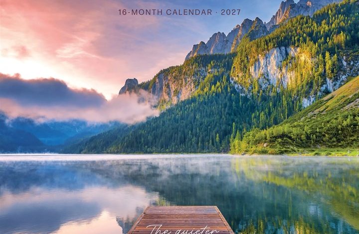 Tranquility Calendar 2027
