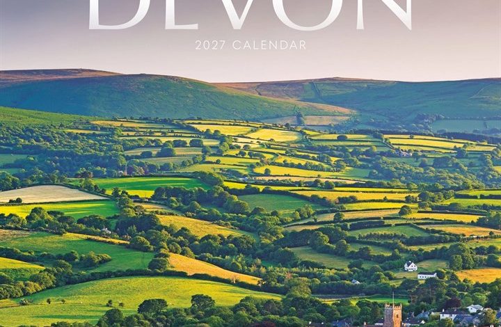 Beauty Of Devon Calendar 2027