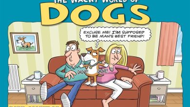Wacky World of Dogs A4 Calendar 2027