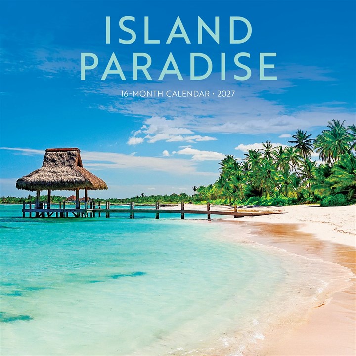 Island Paradise Mini Calendar 2027