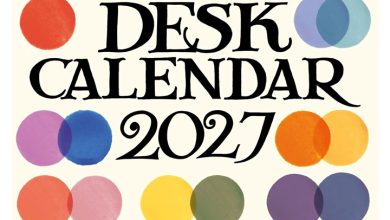 Emma Bridgewater Easel Desk Calendar 2027