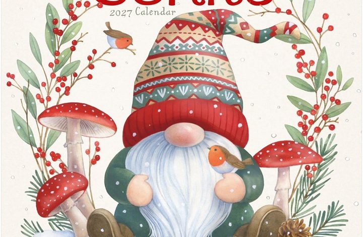 Groovy Gonks Calendar 2027