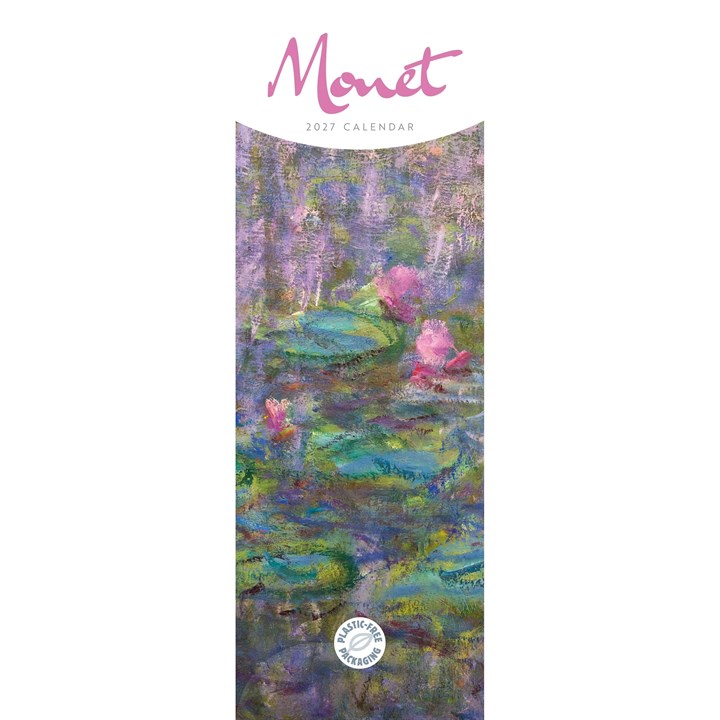 Monet Slim Calendar 2027