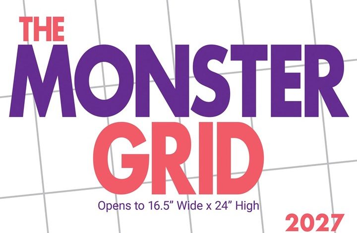 The Monster Grid Deluxe Calendar 2027