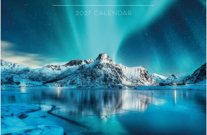 Most Beautiful Places On Earth Calendar 2027