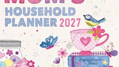 Mum's Fabric Household Family Planner 2027