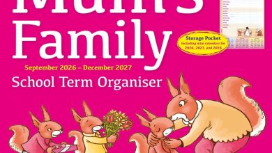 Mum's Family School Term Organiser 2026 - 2027