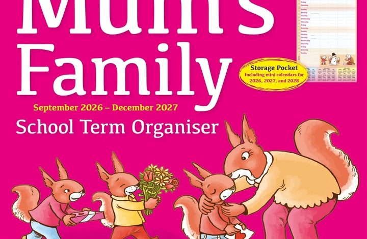 Mum's Family School Term Organiser 2026 - 2027