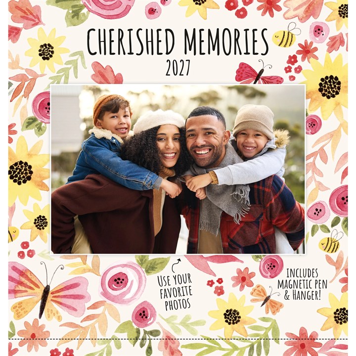 Cherished Memories Magnetic Photo Mini Calendar 2027