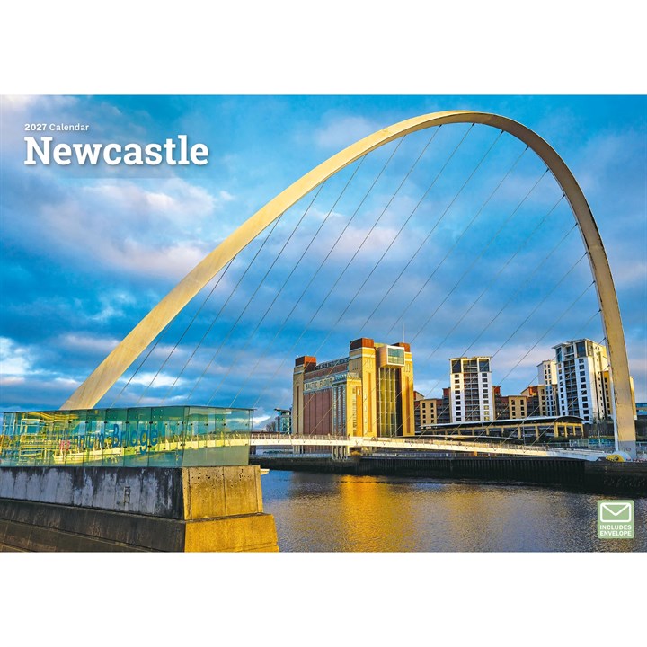 Newcastle A4 Calendar 2027