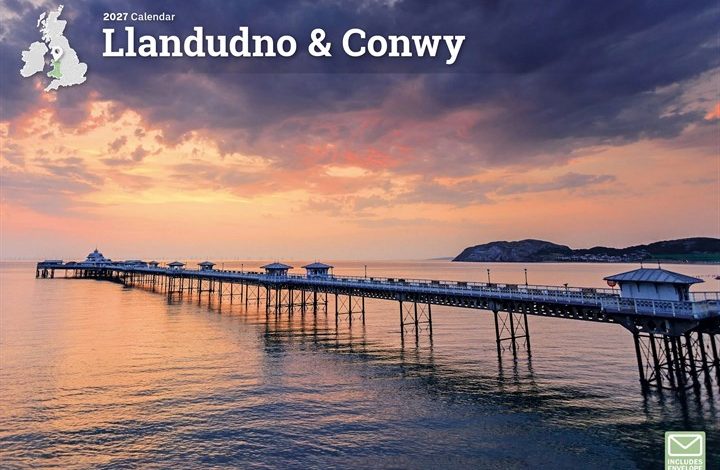 Llandudno & Conwy A4 Calendar 2027