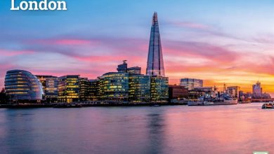 London A4 Calendar 2027