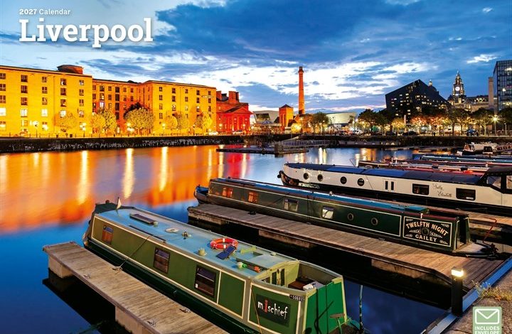 Liverpool A4 Calendar 2027