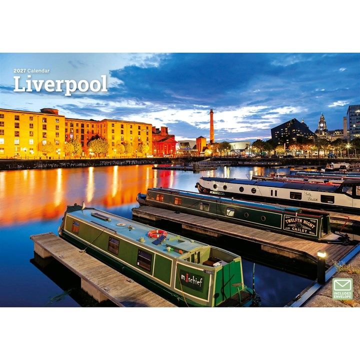 Liverpool A4 Calendar 2027