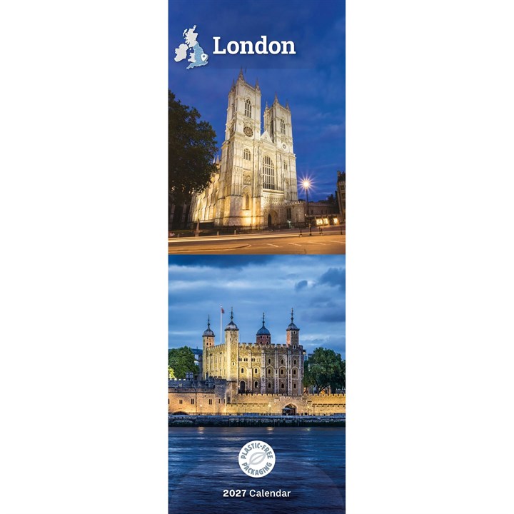 London Slim Calendar 2027