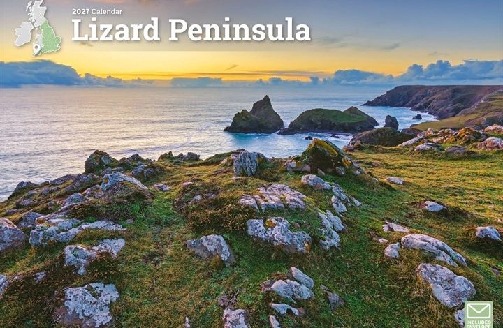 Lizard Peninsula A4 Calendar 2027