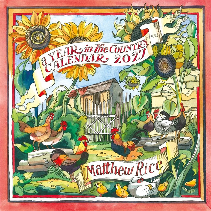 Matthew Rice, A Year In The Country Calendar 2027