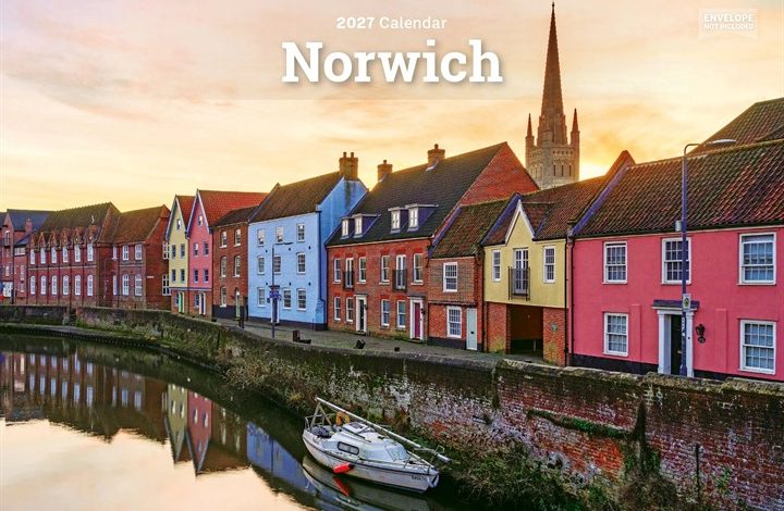 Norwich A5 Calendar 2027