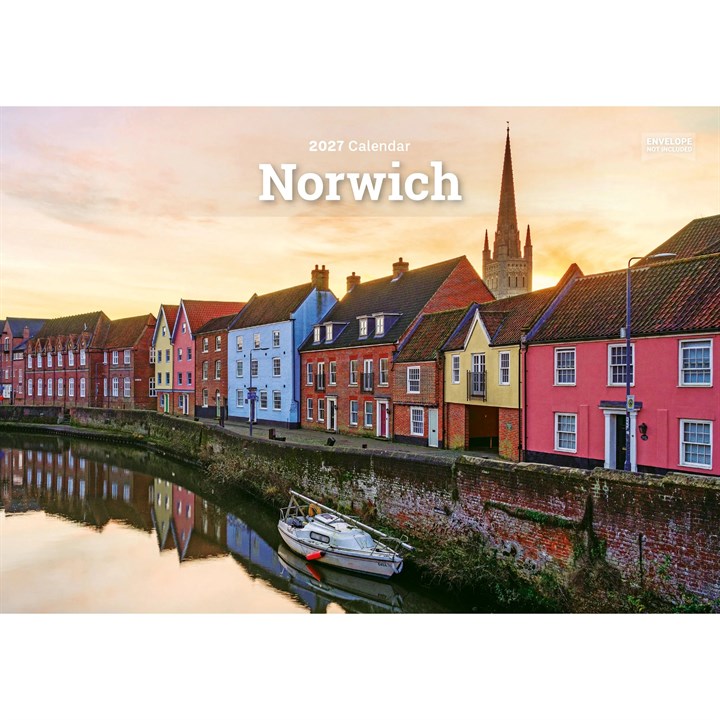 Norwich A5 Calendar 2027
