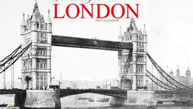 Nostalgic London A4 Calendar 2027