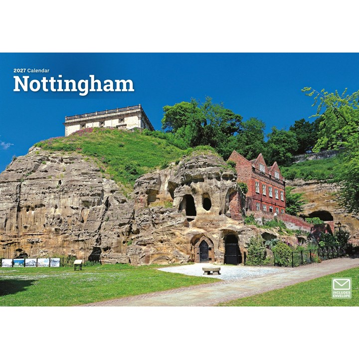 Nottingham A4 Calendar 2027