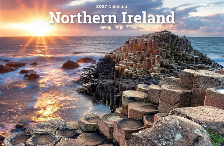 Northern Ireland A5 Calendar 2027