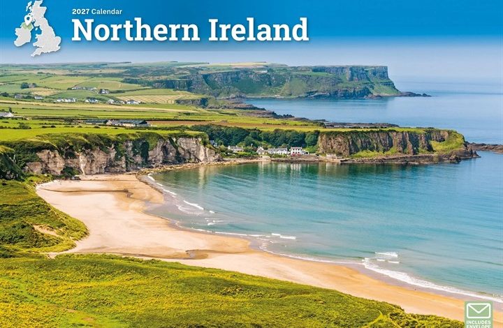 Northern Ireland A4 Calendar 2027