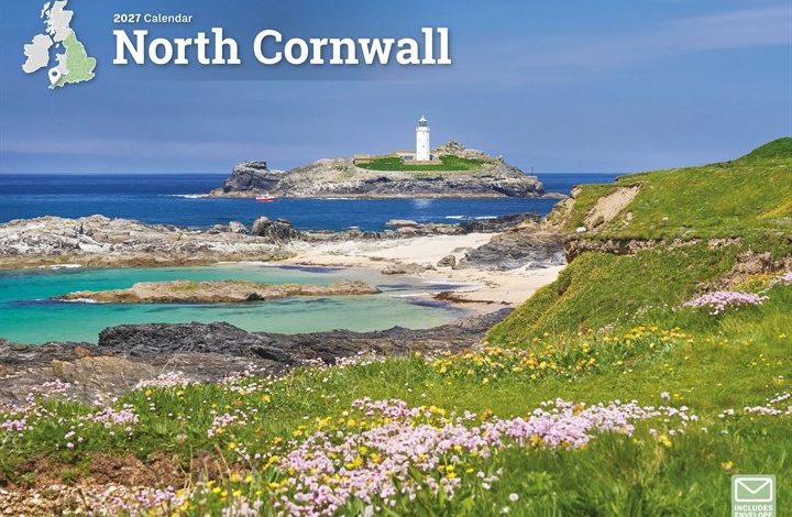 North Cornwall A4 Calendar 2027