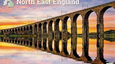 North East England A4 Calendar 2027