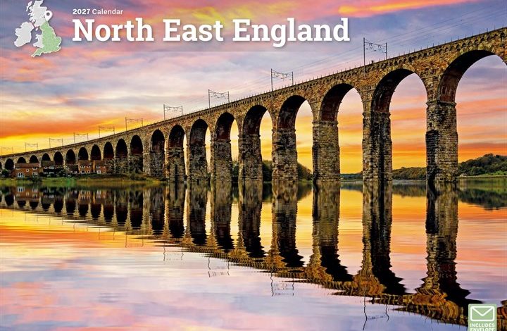 North East England A4 Calendar 2027