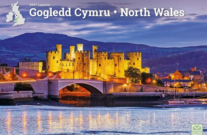 North Wales A4 Calendar 2027
