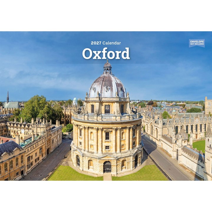 Oxford A5 Calendar 2027