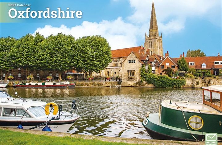 Oxfordshire A4 Calendar 2027