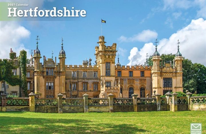 Hertfordshire A4 Calendar 2027