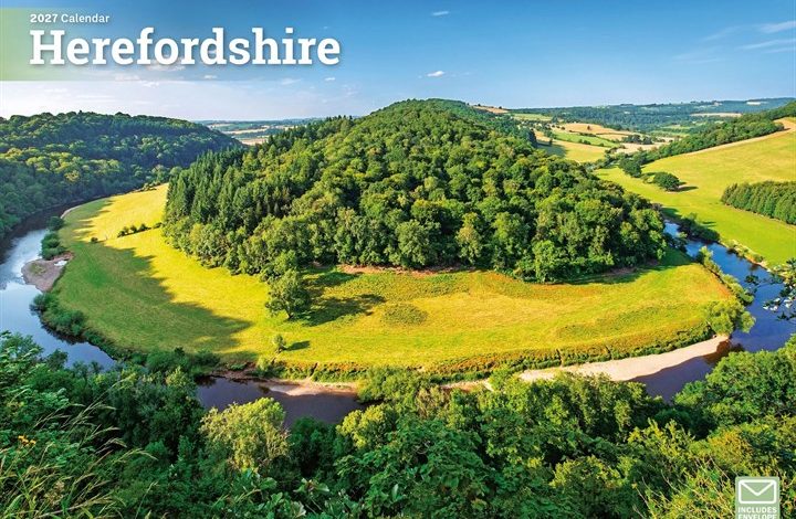 Herefordshire A4 Calendar 2027