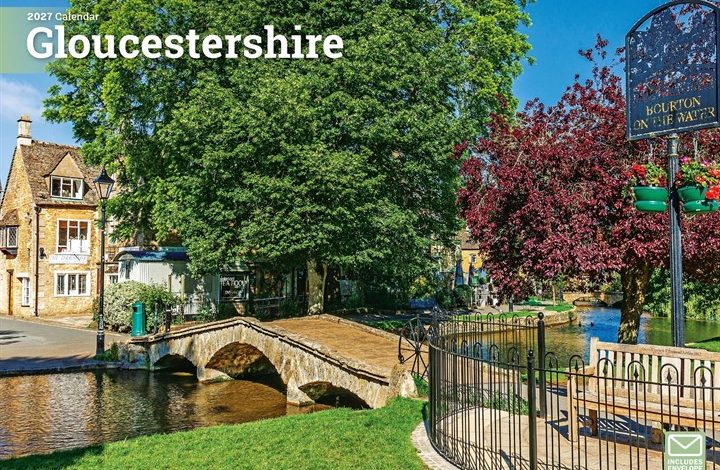 Gloucestershire A4 Calendar 2027