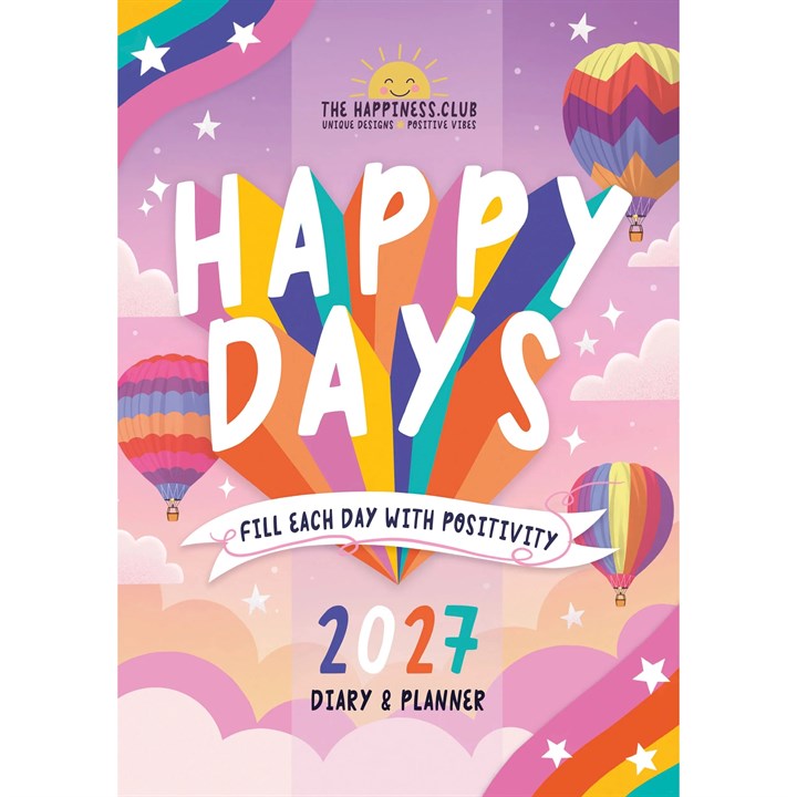 The Happiness Club, Happy Days A5 Diary 2027